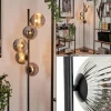 Lampadaire - Verre 15 cm Remaisnil Fumé, 5 lumières