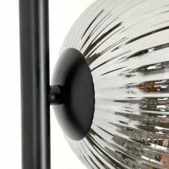 Lampadaire - Verre 15 cm Remaisnil Fumé, 5 lumières