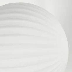 Lampadaire - Verre 15 cm Remaisnil Blanc, 6 lumières