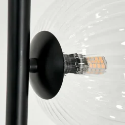 Lampadaire - Verre 15 cm Remaisnil Clair, 6 lumières