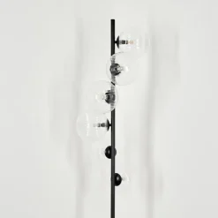 Lampadaire - Verre 15 cm Remaisnil Clair, 6 lumières