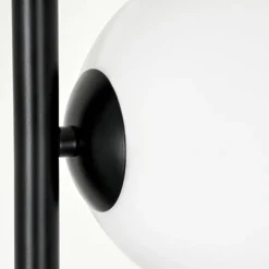Lampadaire - Verre 15 cm Remaisnil Blanc, 6 lumières