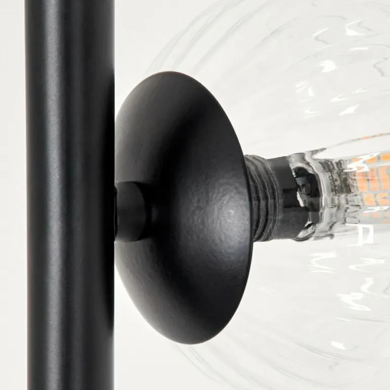 Lampadaire - Verre 10 cm Remaisnil Clair, 6 lumières
