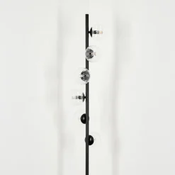 Lampadaire - Verre 10 cm Remaisnil Clair, 6 lumières