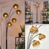 Lampadaire - Verre 15 cm Ripoll Or, Clair, 5 lumières