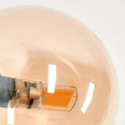 Lampadaire - Verre Remaisnil Noir, 6 lumières