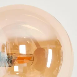 Lampadaire - Verre Remaisnil Noir, 6 lumières