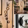 Lampadaire - Verre Remaisnil Noir, 6 lumières