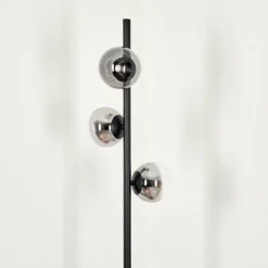 Lampadaire - Verre Remaisnil Noir, 3 lumières
