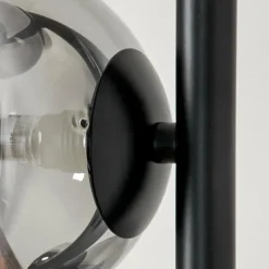 Lampadaire - Verre Remaisnil Clair, Fumé, 5 lumières