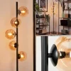 Lampadaire - Verre Remaisnil Ambre, 5 lumières