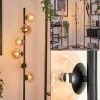 Lampadaire - Verre Remaisnil Ambre, 6 lumières