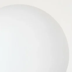 Lampadaire - Verre Remaisnil Blanc, 5 lumières