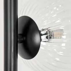 Lampadaire - Verre Remaisnil Clair, 5 lumières