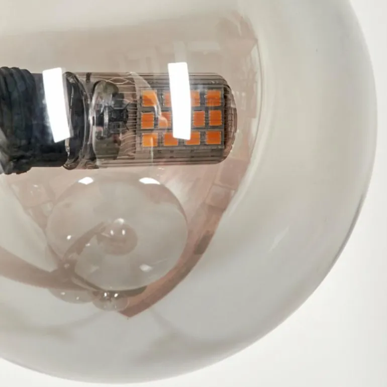 Lampadaire - Verre Remaisnil Fumé, 6 lumières