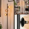 Lampadaire - Verre Remaisnil Ambre, 3 lumières