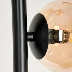 Lampadaire - Verre Remaisnil Ambre, 3 lumières