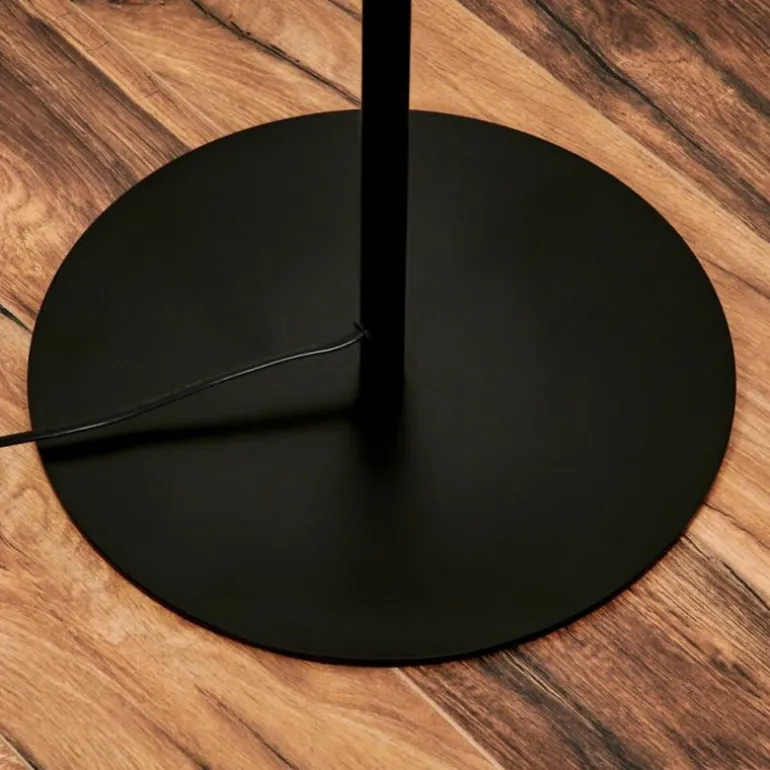 Lampadaire - Verre Remaisnil Fumé, 5 lumières