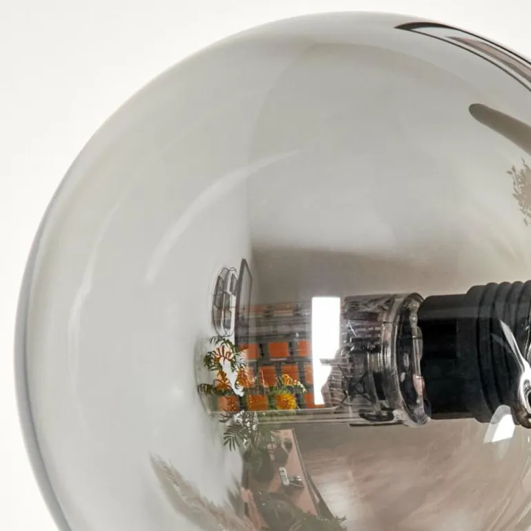 Lampadaire - Verre Remaisnil Fumé, 6 lumières