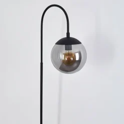 Lampadaire Agropoli Noir, 1 lumière