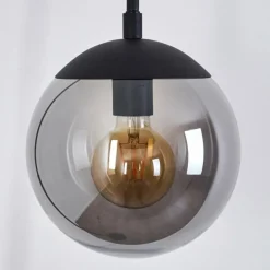Lampadaire Agropoli Noir, 1 lumière