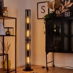 Lampadaire Akrema Noir, 1 lumière