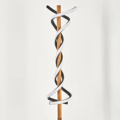 Lampadaire Alvarim LED Écru, Noir, 1 lumière