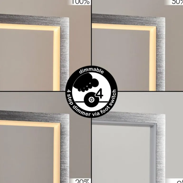 Lampadaire Bacolod LED Aluminium, 1 lumière