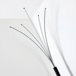 Lampadaire Bakersfield LED Noir, Blanc, 1 lumière