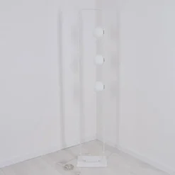 Lampadaire Beland Blanc, 3 lumières