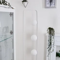 Lampadaire Beland Blanc, 3 lumières