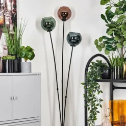 Lampadaire Belp Noir, 3 lumières