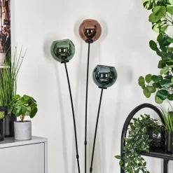 Lampadaire Belp Noir, 3 lumières