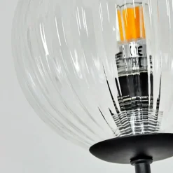 Lampadaire Bernado Noir, 5 lumières