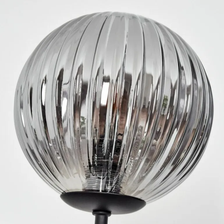 Lampadaire Bernado Noir, 5 lumières
