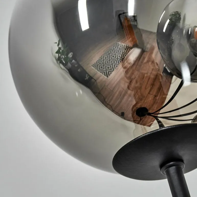 Lampadaire Bernado Noir, 5 lumières