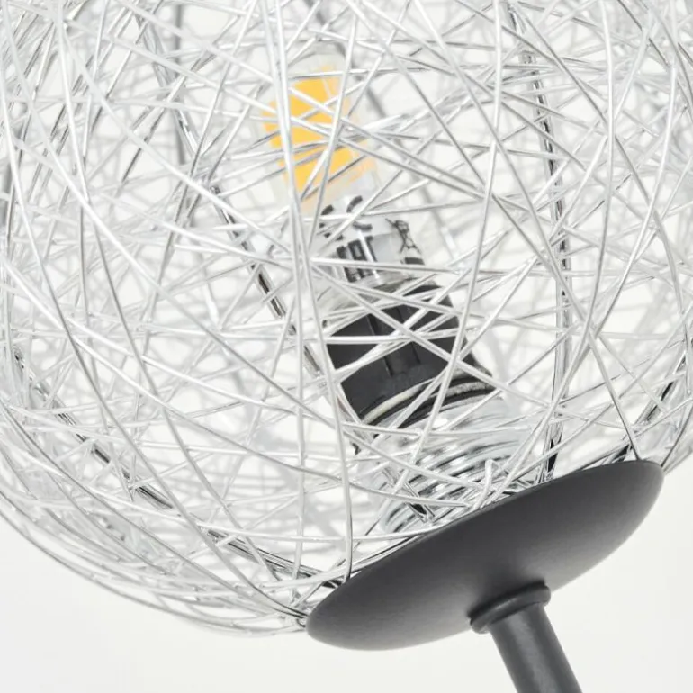 Lampadaire Bernado Noir, 5 lumières