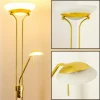 Lampadaire Biot LED Laiton, 2 lumières