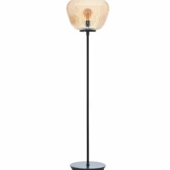 Lampadaire Brilliant Kaizen Noir, 1 lumière