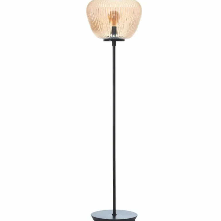 Lampadaire Brilliant Kaizen Noir, 1 lumière