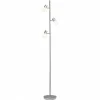 Lampadaire Brilliant Leuchten Lea Blanc, 3 lumières
