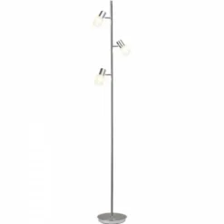 Lampadaire Brilliant Leuchten Lea Blanc, 3 lumières
