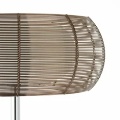 Lampadaire Brilliant RELAX Bronze, Chrome, 2 lumières