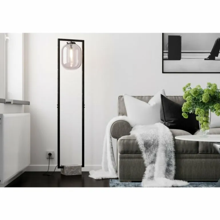 Lampadaire By Rydens Dixton Noir, 1 lumière