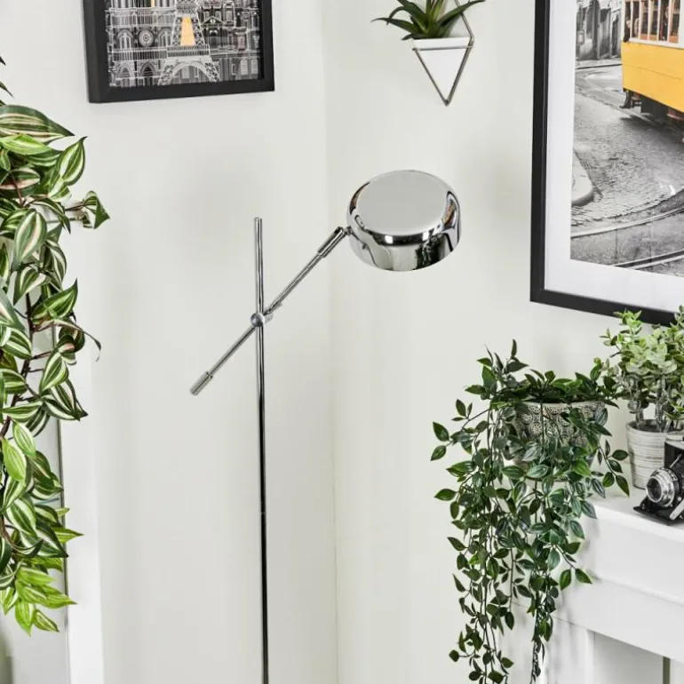 Lampadaire Camori Chrome, 1 lumière