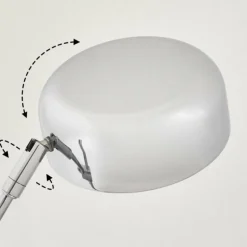 Lampadaire Camori Chrome, 1 lumière