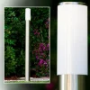 Lampadaire Caserta Acier inoxydable, 1 lumière