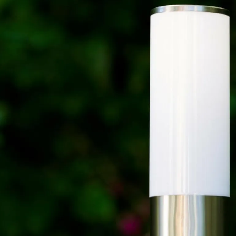 Lampadaire Caserta Acier inoxydable, 1 lumière