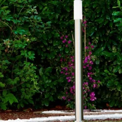 Lampadaire Caserta Acier inoxydable, 1 lumière