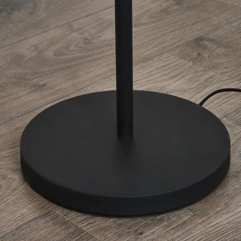 Lampadaire Chehalis LED Noir, 6 lumières